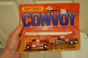 VINTAGE 1983 MATCHBOX CONVOY CY12 PETERBILT FIRE ENGINE DIECAST NEW