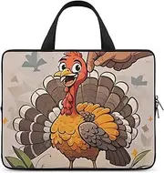 Laptop Case Sleeve Shockproof Computer Carrying Bag Don't Scratch The Turkey Laptop Bag Tote Lightweight Notebook Case Cover Traveling Briefcase Handle Bags for Travel Business 17inch