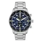 Citizen CA0690-88L Eco-Drive Chronograph Men's Watch Blue Dial Stainless Steel
