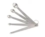 5 Pack Mini Measuring Spoons Stainless Steel Measuring Spoons for Cooking Baking