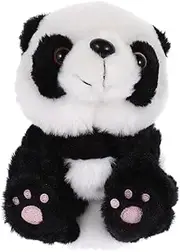 KICHOUSE Stuffed Plush Panda Slap Bracelet Adorable Animal Wristband for Interactive Party Supplies Comfortable Lightweight Plush Hugger