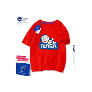 NASA夏裝卡通中大童休閑短袖t恤