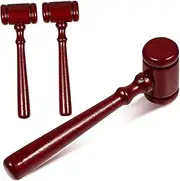 SAFIGLE 3pcs Mahogany Judge Hammer Woody Toy Automotivearts & Crafts Wood Crafts for Kids Toy Gavel Kids Gavel Toy Judge Mallet Wooden Judge Gavel for Kids Wooden Hammer Wooden Hammers Car