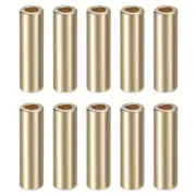 10Pcs 25mm Alloy Cord End Lock Rope Fastener End Stoppers for Lanyard, Gold