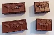 Munitorum Crate x 4-Sector Mechanicus Terrain-Ammo-Tank-Imperialis-Warhammer 40k