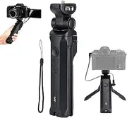JJC RR-100 Wired Remote Shooting Grip Mini Tripod Vlogger for Fujifilm X100VI X-H2S X-E4 X-S20 X-S10 X-T5 X-T4 X100V X-T3 X-T2 X-T30 X-T20 X-T10 X-PRO3 X-PRO2 X-A5 X-E2S X-T200 X100F X100T Cameras