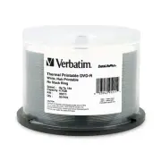 Verbatim DataLifePlus 95211 16x DVD-R White Thermal Printable