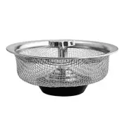 Stainless Kitchen Sink Strainer Plug Bathroom Shower Hair Sink Strainer