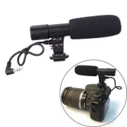 Microphone Recording Mic for DSLR Camera DV Photography 3.5mm Interface