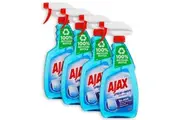 4x Ajax Spray nWipe 500ml Streak Free Glass Shine Cleaner for Window Door Mirror
