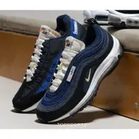 在飛比找蝦皮購物優惠-【TOP】Nike Air Max 97 海軍藍 男鞋 麂皮