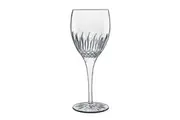 4pc Luigi Bormioli Diamante Riesling 380ml White Wine Glasses Set Drink Cup