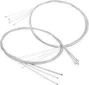 SUPVOX Upgrade Your Bike 1 Set of Mountain Bike Brake Cables 16pcs High-Tension Resistance Weatherproof for Disc Brakes