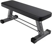 Flat Weight Bench for Your Home Gym – Heavy Duty Workout Bench for Bench Press and Strength Training Exercise – Compact Weight Benches Designed for Home Use