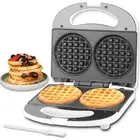 Double Mini Waffle Maker Machine, Chaffle Maker, Waflera Electrica, Small Waf...