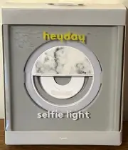 Selfie Light Cell Phone -White Marble Heyday