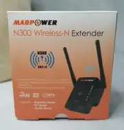 Madpower N300 Wireless N Extender Repeater Mode AP Mode Router Mode 802.11