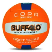 Buffalo Sports Soft Spike Volleyball - Orange Blue White