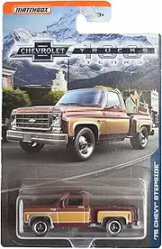 [Matchbox] 75 Chevy Stepside, [Brown/Gold] 100 Years Trucks