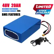 BATTERY PACK For 1500W 1000W 48V Electric Bicycle E-Bike Motor Conversion Kit