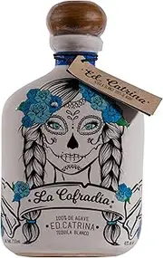 La Cofradia Ed Catrina Blanco Tequila, Handcrafted in Small Batches in Mexico - 750mL, 40% ABV