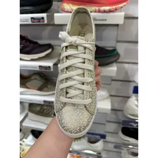 Keds金色豹紋帆布鞋