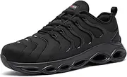 [LARNMERN] Safety Shoes Work Shoes Women's Anti-Smashing Cushioning Fashion Steel Toe Cap Work Trainers Comfort Lightweight