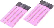 Baluue 8-piece Manicure Tool Kit Nail Cuticle Pusher Remover Cleaner Pusher for Salon Professionals