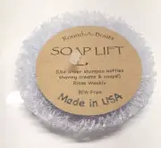 Soap Lift Soap Holder, BPA & Phthalate Free Eco Friendly Round white shape NWT