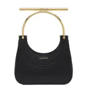 Alexander McQueen Cross-Bar Mini Tote Bag One size black