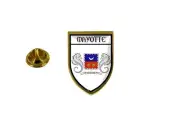 pins pin's flag national badge backpack hat shield world mayotte