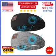 Ultra-Thin Speaker Sleeping Headphones (2 Pack) Bluetooth 5.4 Headband for Sleep
