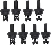 XIXIAO Parcel Shelf Clip Fit for Renault, Megane MK 1 2 3 1996-2017 Modus Scenic Laguna Scala String Cord Hanger Bracket Pin Parcel Shelf Anchor(8Pcs A)