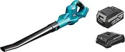 Rok Cordless Leaf Blower Kit 18 V, Black/Blue