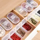 Sealed Rectangular Refrigerator Storage Box with Lid Condiment Boxes