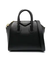 Givenchy Small Antigona in Grained Leather Black