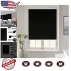 Automatic Cordless Roller Blinds for Windows - 20"W x 72"L Blackout Shades