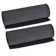 Black EVA Foam Sheets Roll 13 x 39 Inch 5mm Thick for Crafts DIY Projects, 2 Pcs