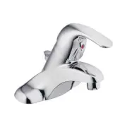 Moen WS84503 Adler Chrome Lever 1-Handle Bathroom Faucet 4 in. (Pack of 3)