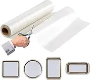 Silicone Baking Mat Roll, 12"L x 1.8"W, White, Non-Stick, Reusable, Oven & Freezer Safe