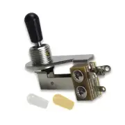 Electric Guitar L Type 3-Way Toggle Switch with 3 Tips Caps for SG Style Guitar