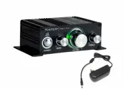 MA170+ 2-Channel Auto Home Cycle Arcade DIY 2 x 18 W Mini Amplifier Bass Treb...