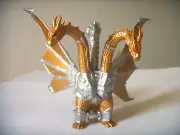 1 BRAND NEW MECHA GHIDORAH WITH FLYER GASHAPON HISTORY 2 Godzilla King Kong