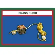 Brass Cubio by Mr. Magic (Gimmick & Instructions) Amazing Obedient Cube Effect
