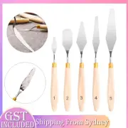 5/10Pcs Art Putty Knives Set Professional Paint Color Scraper Tool Stainless AUS