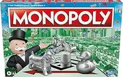 Monopoly Game, Family Board Game for 2 to 6 Players, Board Game for Kids Ages 8 and Up, Includes Fan Vote Community Chest Cards, Multicolor