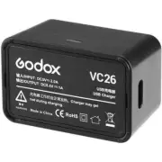 Godox VC26 USB-C Charger for V1 and V860III