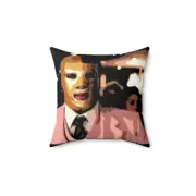 Spun Polyester Square Pillow ~Nacho Libre~ Ramses~