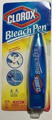 Original Formula! HTF Clorox Bleach Pen Gel For Whites 2oz/56g Stain Remover