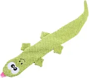 Dog Squeaky Toy,Plush Animal Dog Toy,Exercise Game Chewing Playing Bite Resistant Pet Supplies for Small,Medium,Large Dogs, Green